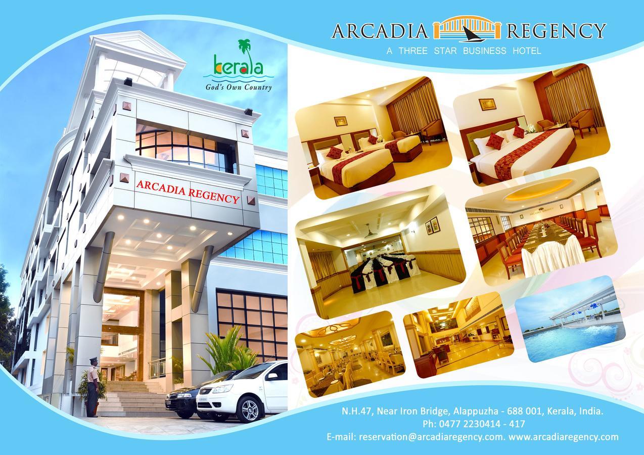Hotel Arcadia Regency Alappuzha Kültér fotó
